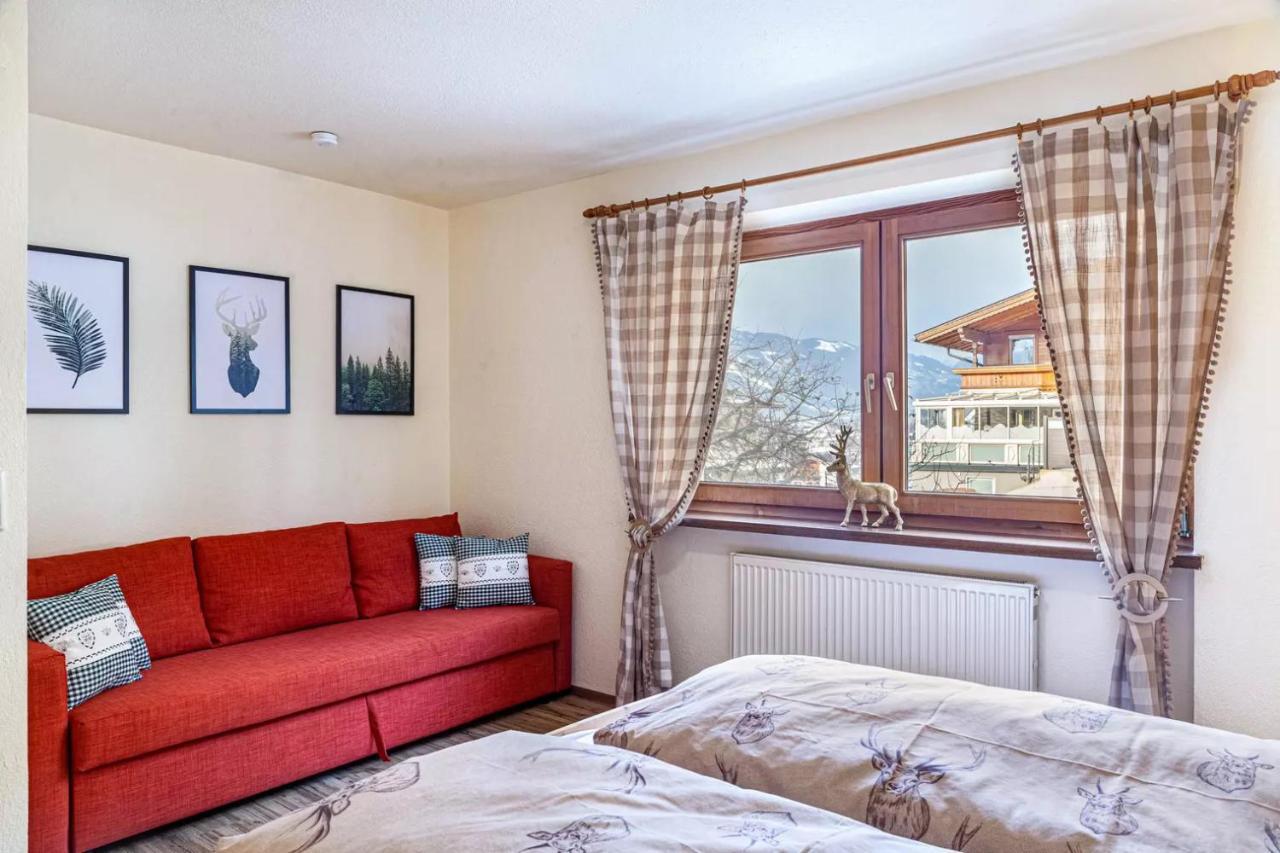 Ferienwohnung Platzhirsch Panorama View Balkon, Gartensauna, Garten, Grillplatz Stumm Kültér fotó
