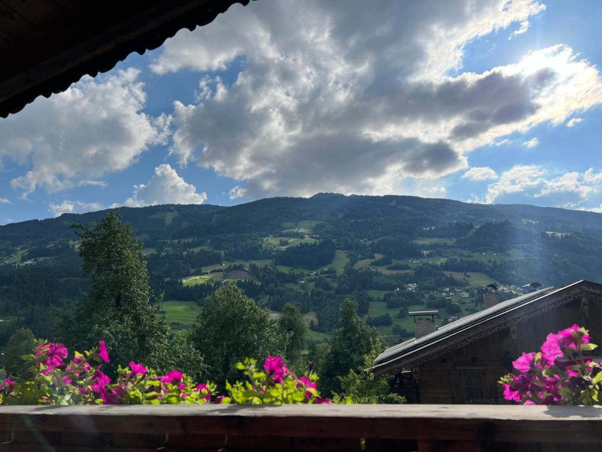 Ferienwohnung Platzhirsch Panorama View Balkon, Gartensauna, Garten, Grillplatz Stumm Kültér fotó