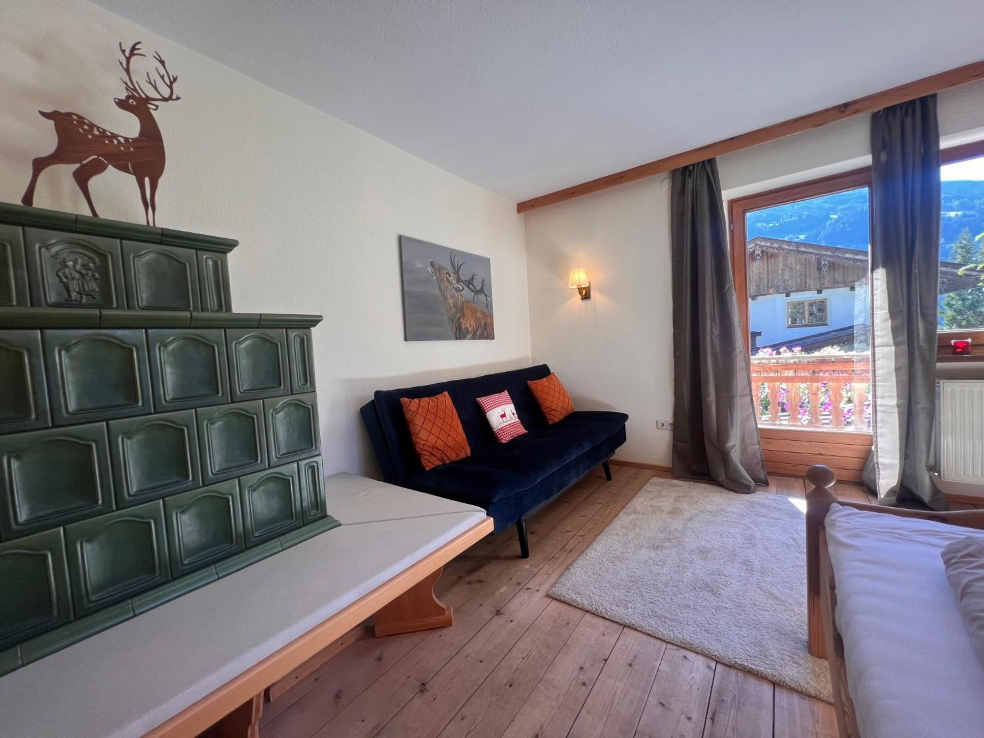 Ferienwohnung Platzhirsch Panorama View Balkon, Gartensauna, Garten, Grillplatz Stumm Kültér fotó